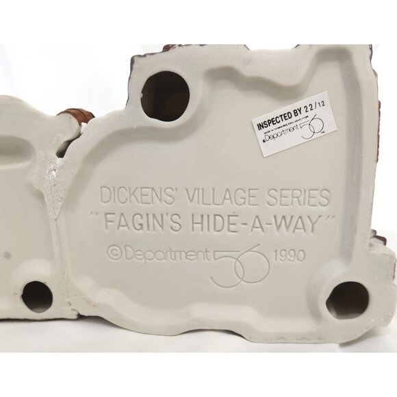 Dept 56 FAGIN'S HIDE-A-WAY Oliver Twist Dickens Christmas Village building 55522 - Picture 7 of 9